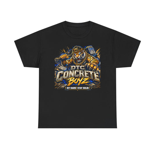 Adults Unisex Concrete Boyz Graphic Tee – Customizable Name & Number Shirt