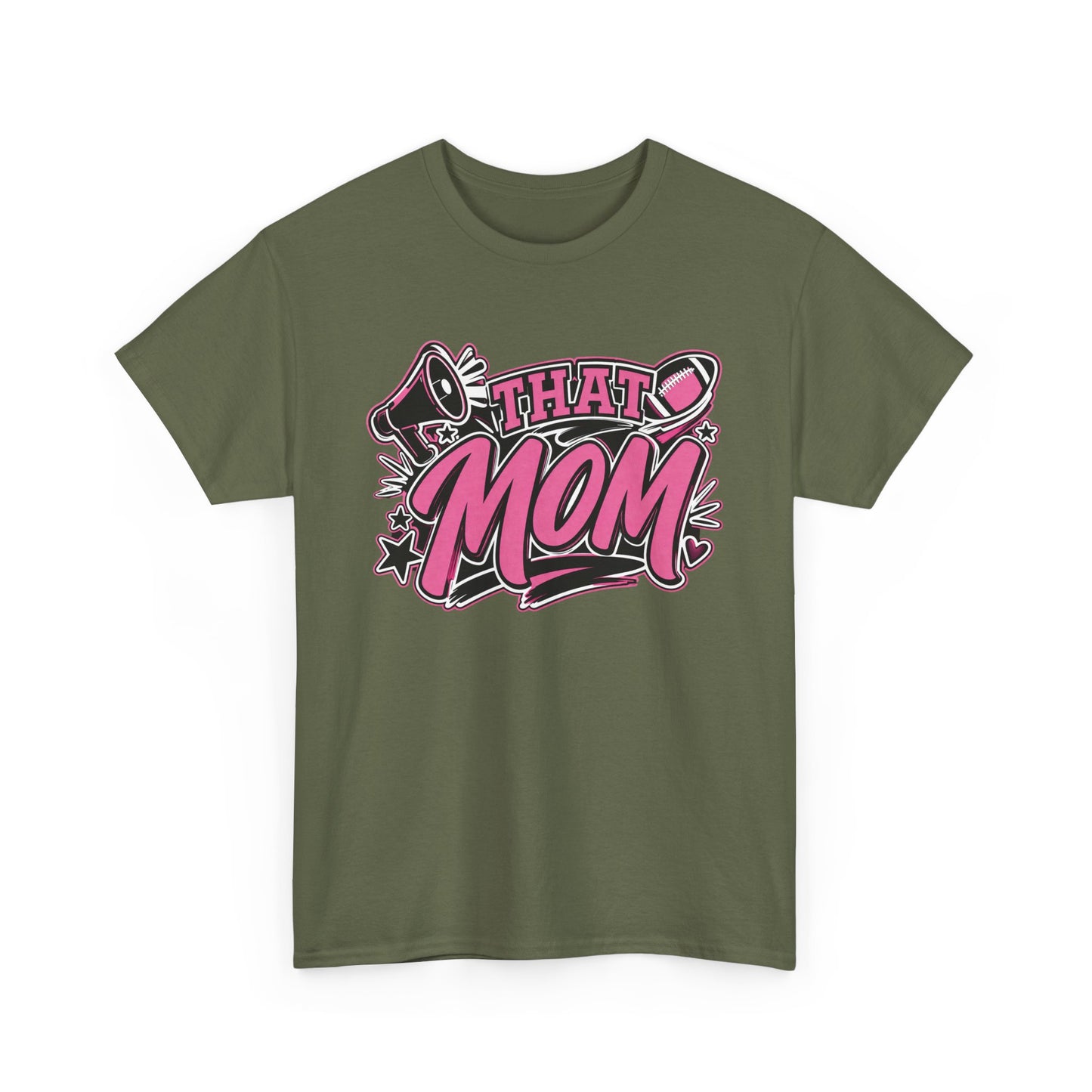 That Mom Pink Shirt | Loud Proud Football Mom Tee | Game Day Shirt | Bleacher Mom Shirt | Sports Mom Gift