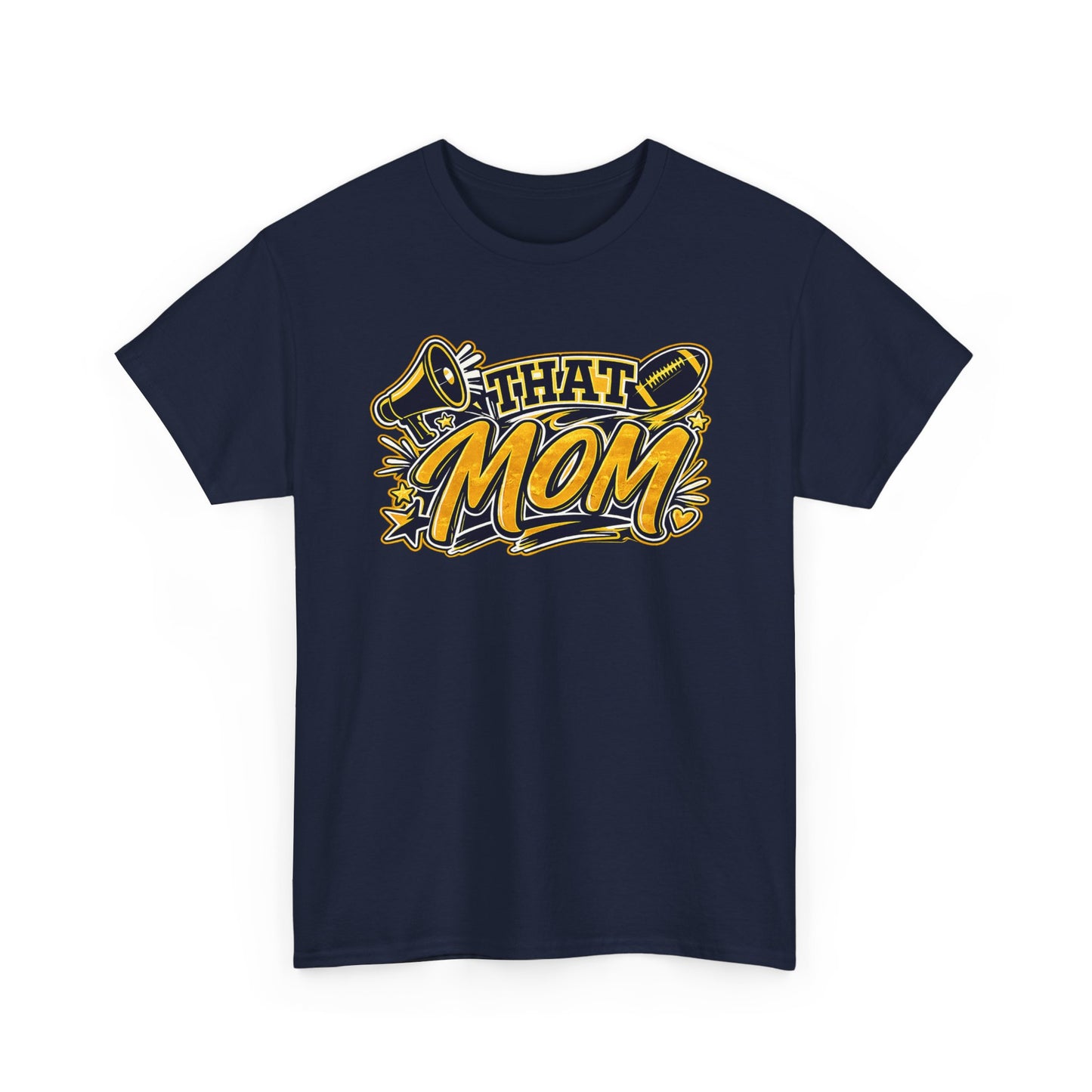 That Mom Graphic Tee — Personalized Last Name & Number Back Sports Shirt