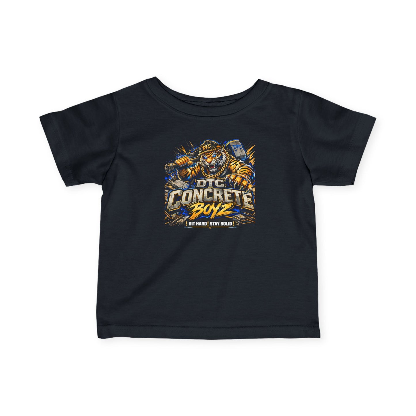 Infant Tee – "Concrete Boyz" DTC Mascot Baby Shirt