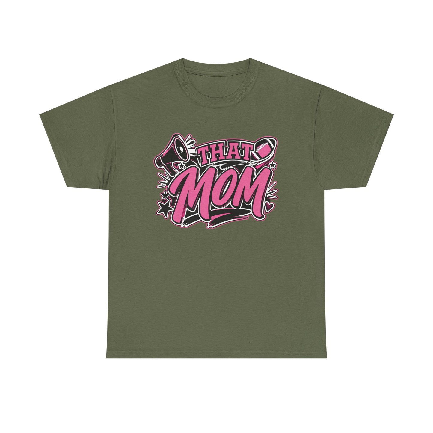 That Mom Pink Shirt | Loud Proud Football Mom Tee | Game Day Shirt | Bleacher Mom Shirt | Sports Mom Gift