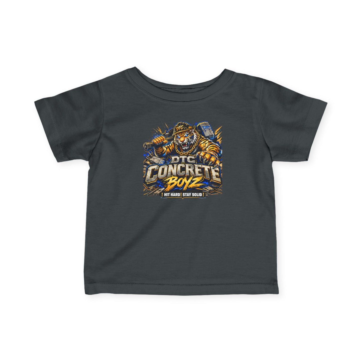 Infant Tee – "Concrete Boyz" DTC Mascot Baby Shirt