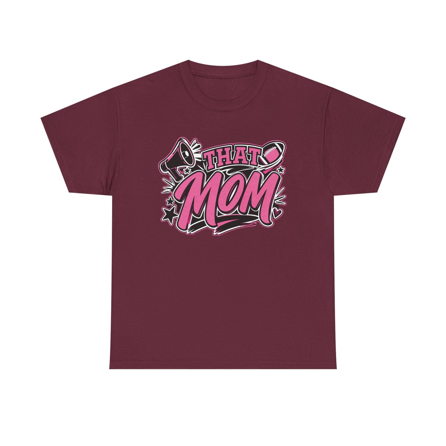 That Mom Pink Shirt | Loud Proud Football Mom Tee | Game Day Shirt | Bleacher Mom Shirt | Sports Mom Gift