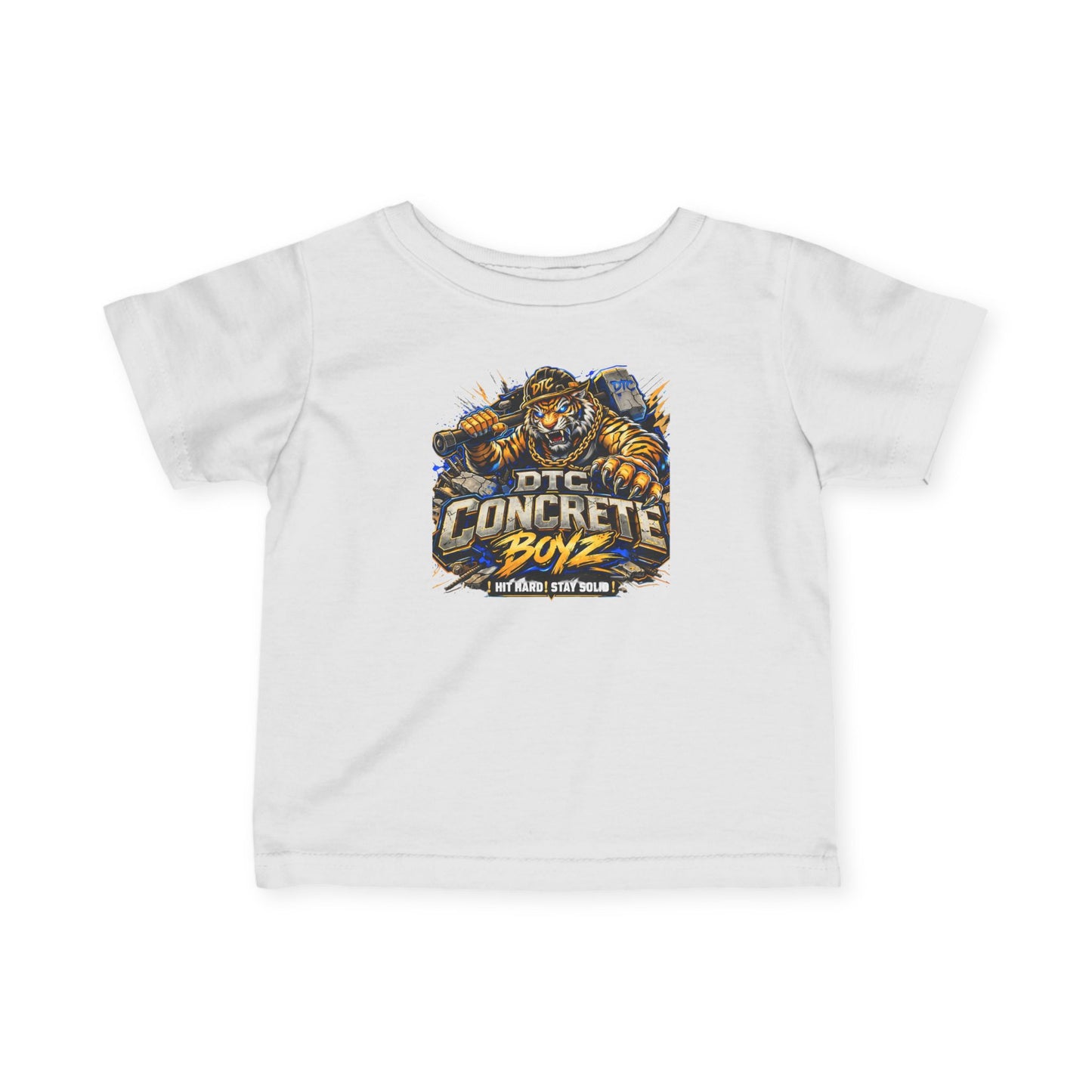 Infant Tee – "Concrete Boyz" DTC Mascot Baby Shirt