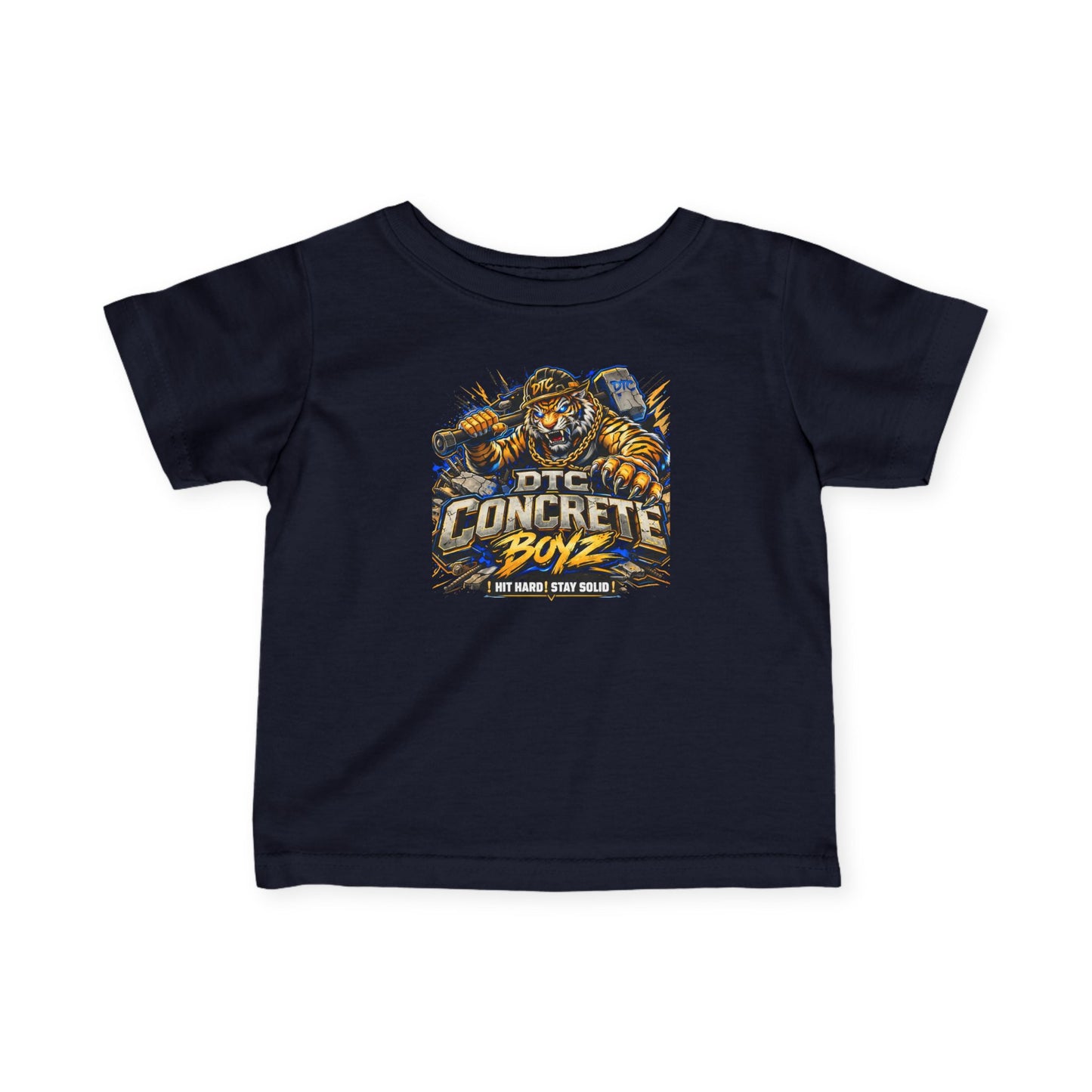Infant Tee – "Concrete Boyz" DTC Mascot Baby Shirt